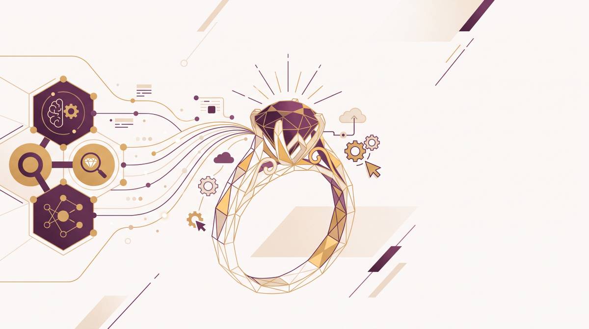 Cover illustration for “AI Jewelry Design Workflow for Enterprise Product Development Teams”
