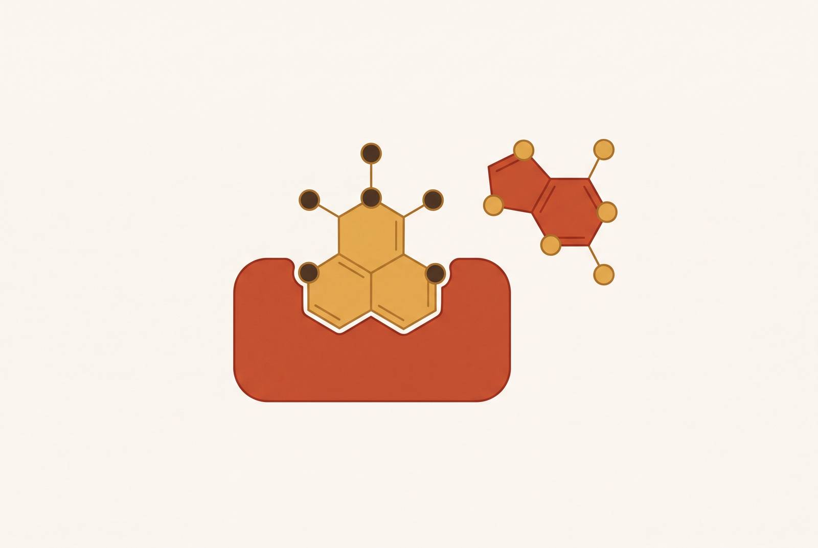 Cover illustration for “Adenosine Receptor Antagonism and How Caffeine Blocks Fatigue”