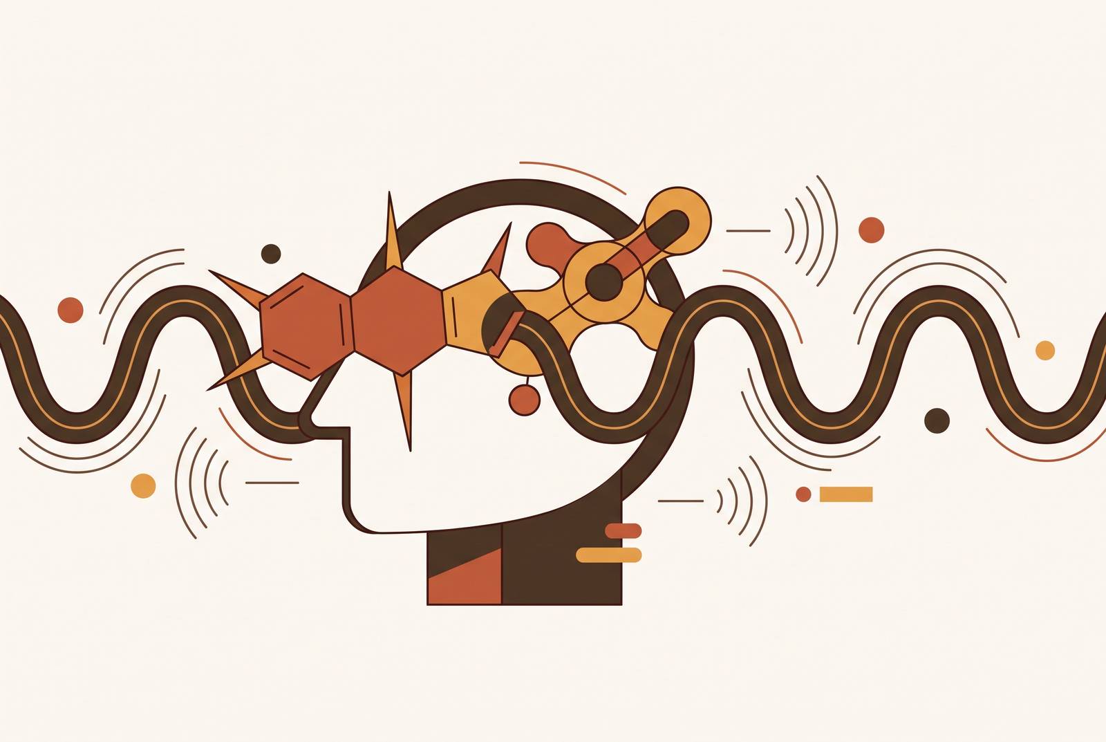 Cover illustration for “L-Theanine and Caffeine Synergy in Alpha Wave Production”