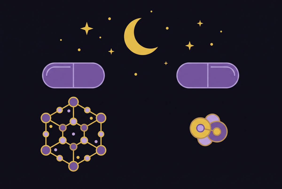 Cover illustration for “Magnesium Glycinate vs Magnesium Oxide for Sleep Quality”
