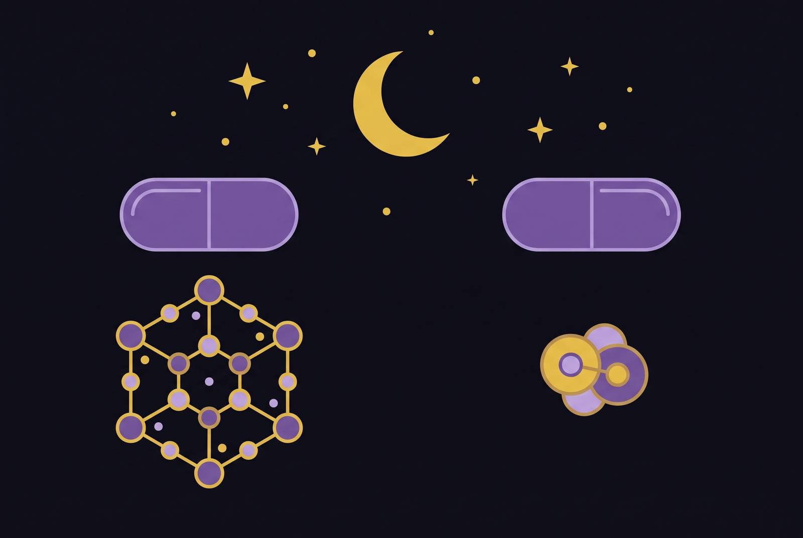 Cover illustration for “Magnesium Glycinate vs Magnesium Oxide for Sleep Quality”