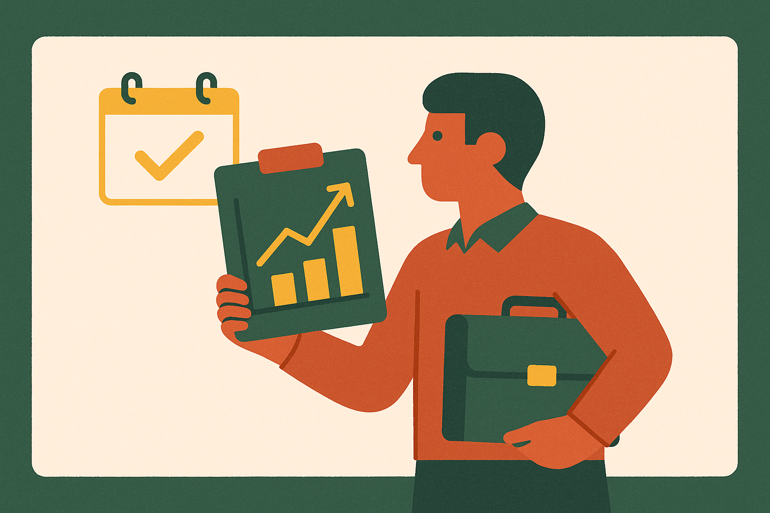 Cover illustration for “Fiscal Year End Closing Strategy for Field Sales Teams”