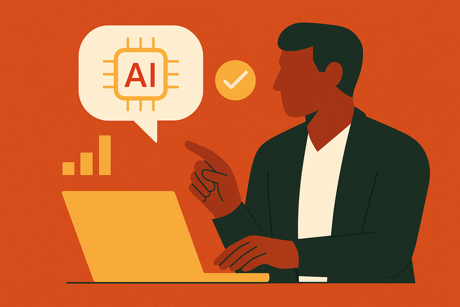 Cover illustration for “Evaluating AI Sales Coaching Tools Built for Field Teams”