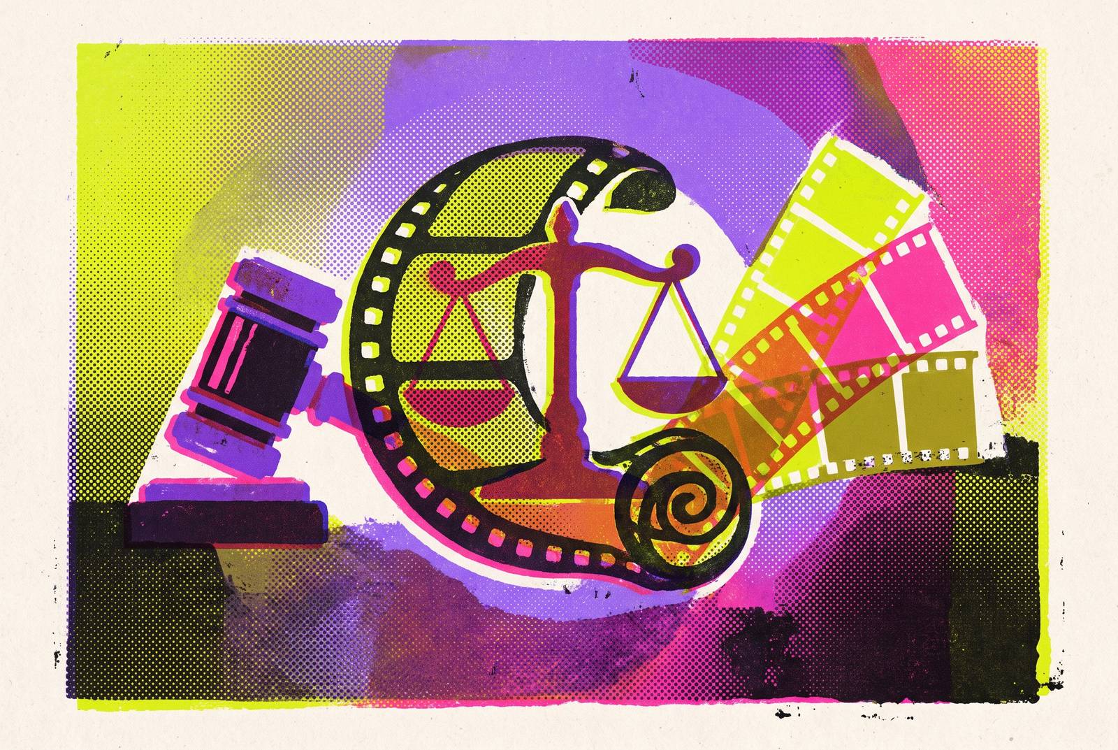 Cover illustration for “Copyright Status of AI-Generated Video Under US Law”