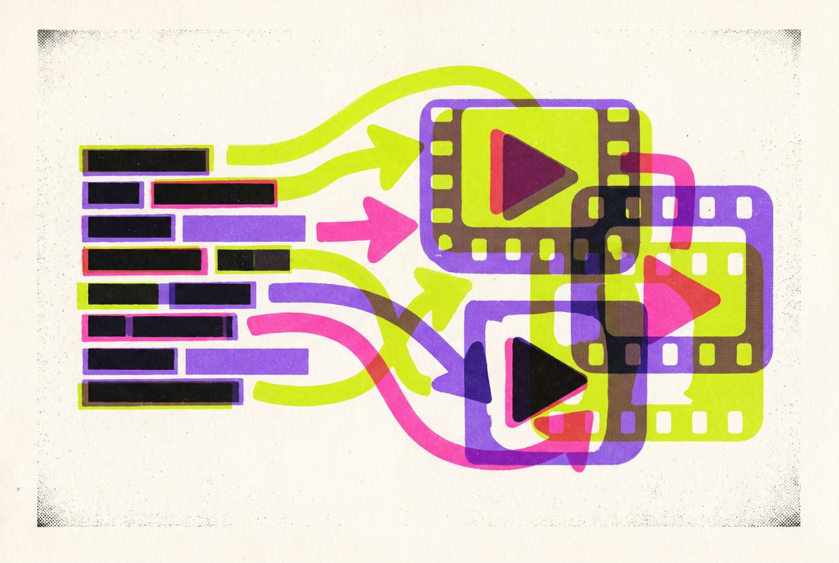 Cover illustration for “Text-to-Video Workflow for Explainer Video Production”