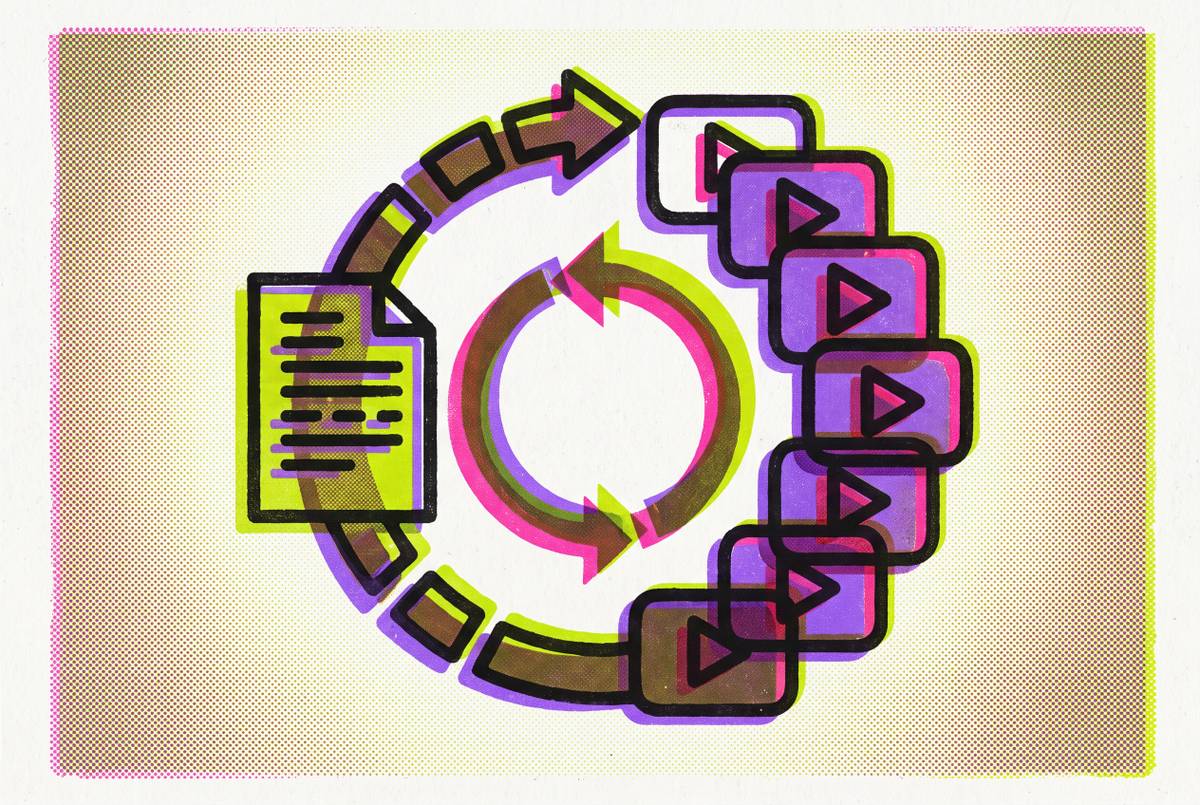 Cover illustration for “Script-to-Social Video Automation for Weekly Content”