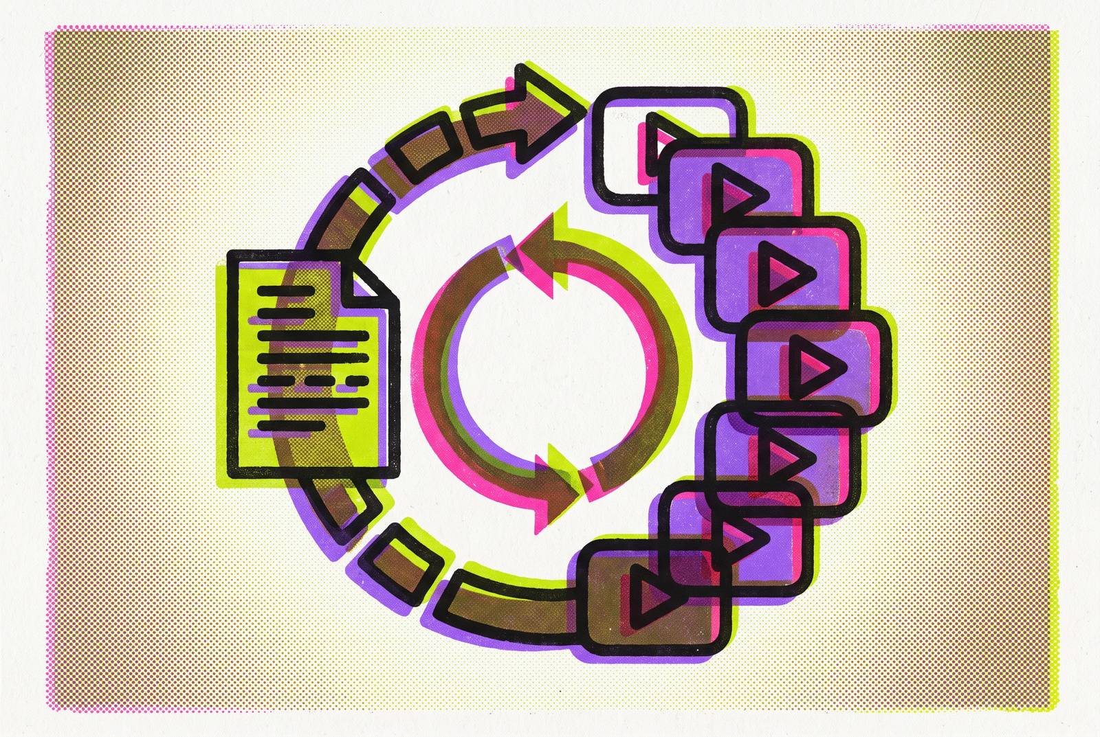 Cover illustration for “Script-to-Social Video Automation for Weekly Content”
