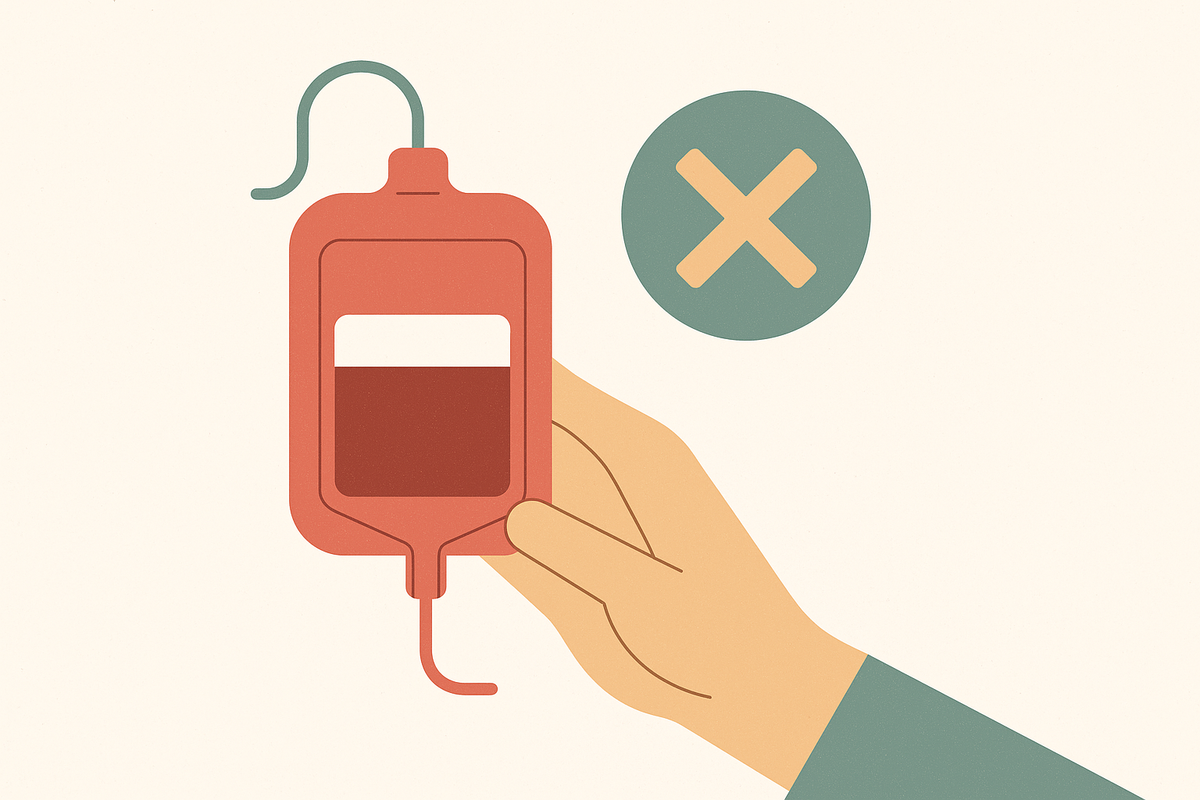 Cover illustration for “Why Some Cord Blood Units Are Rejected After Processing”