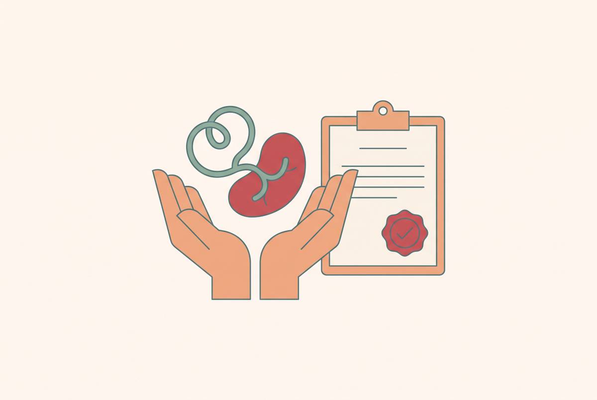 Cover illustration for “Hospital Placenta Release Policies and Patient Rights”