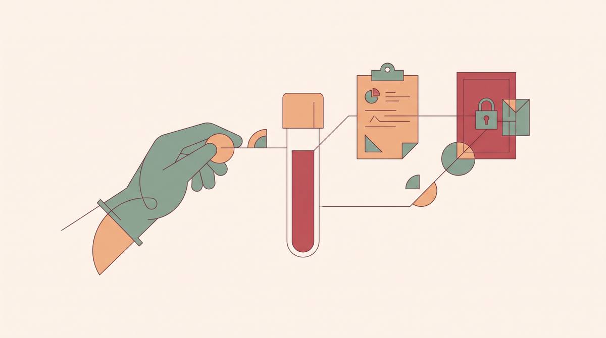 Cover illustration for “Chain of Custody Documentation for Perinatal Biological Samples”