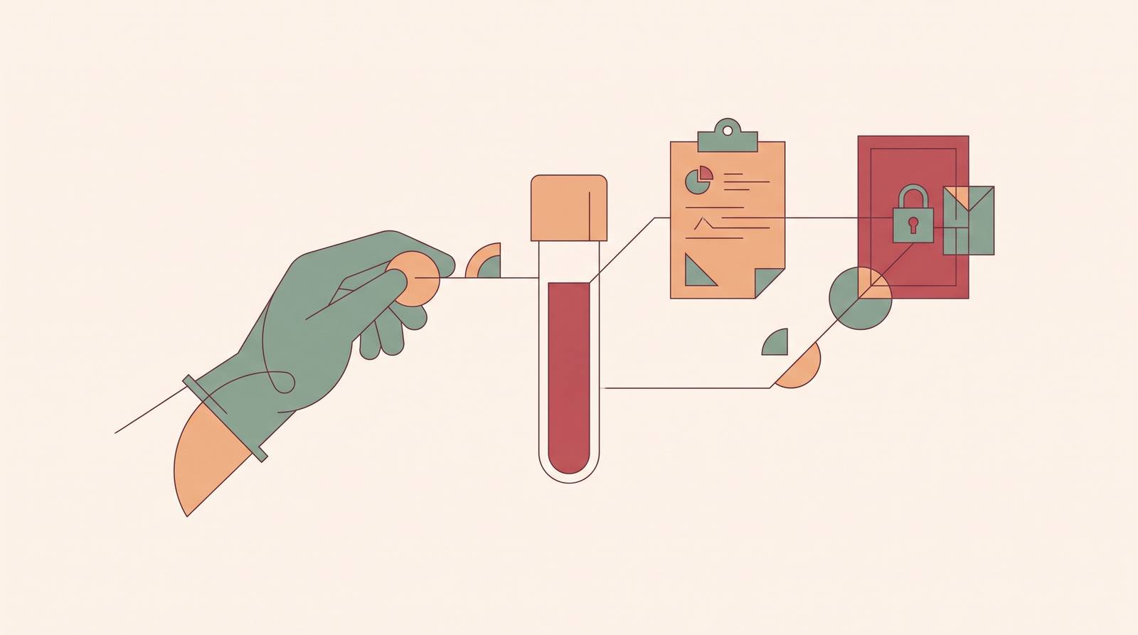 Cover illustration for “Chain of Custody Documentation for Perinatal Biological Samples”