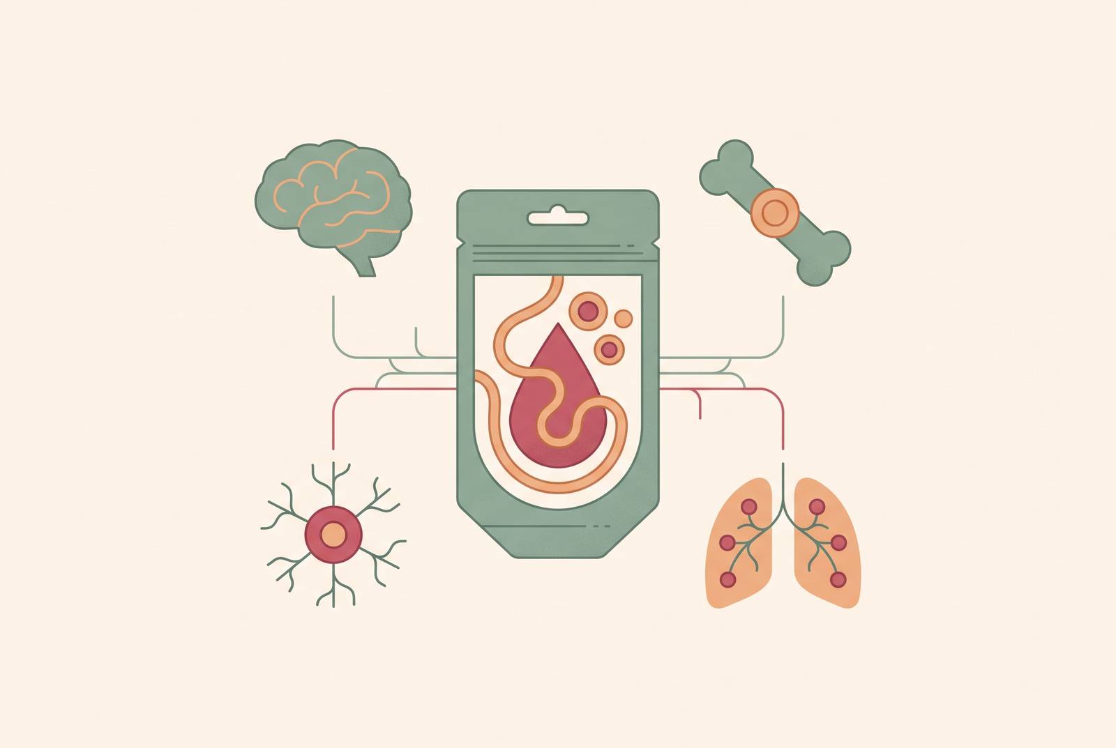 Cover illustration for “Cord Blood Banking for Rare Disease Candidates Beyond Hematology”