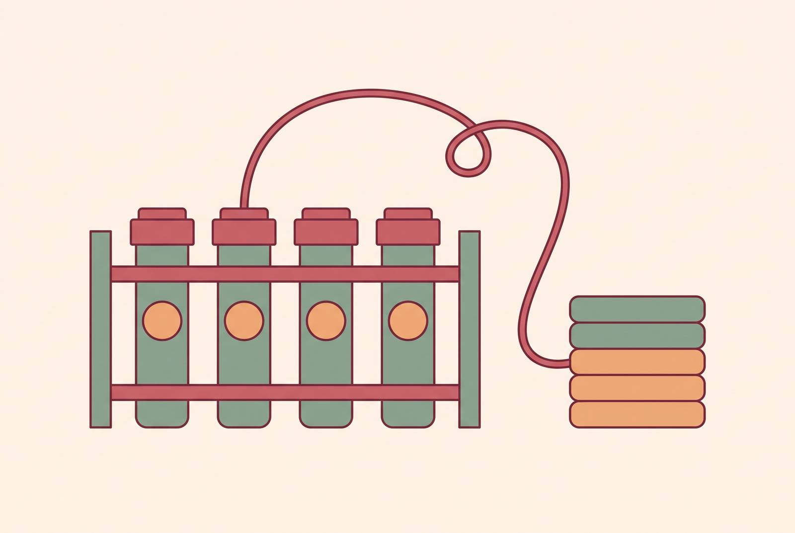 Cover illustration for “Biorepository LIMS Requirements for Perinatal Sample Tracking”