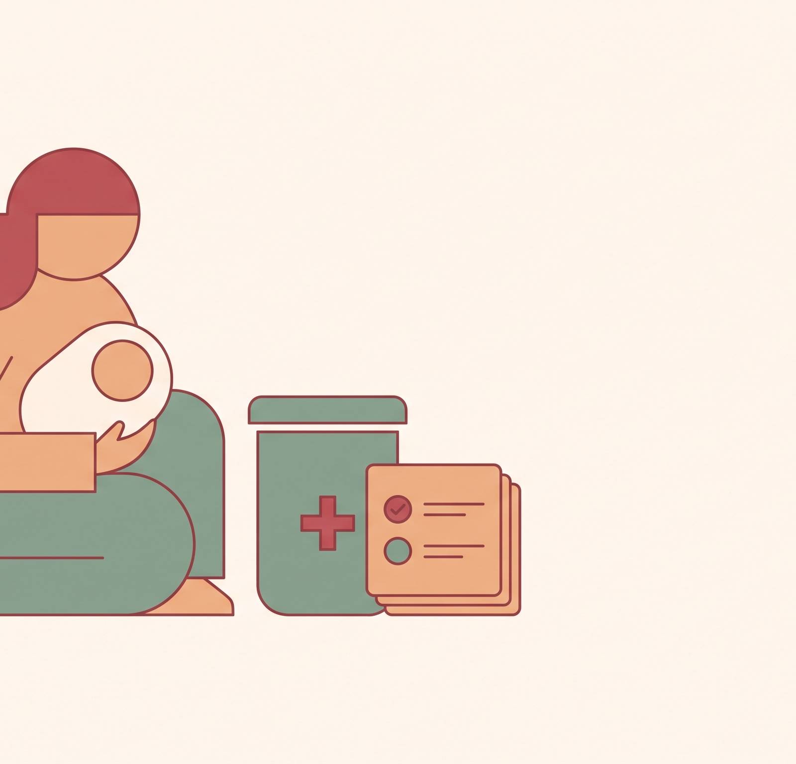 Cover illustration for “How to Add Cord Blood and Placenta Banking to a Birth Plan”