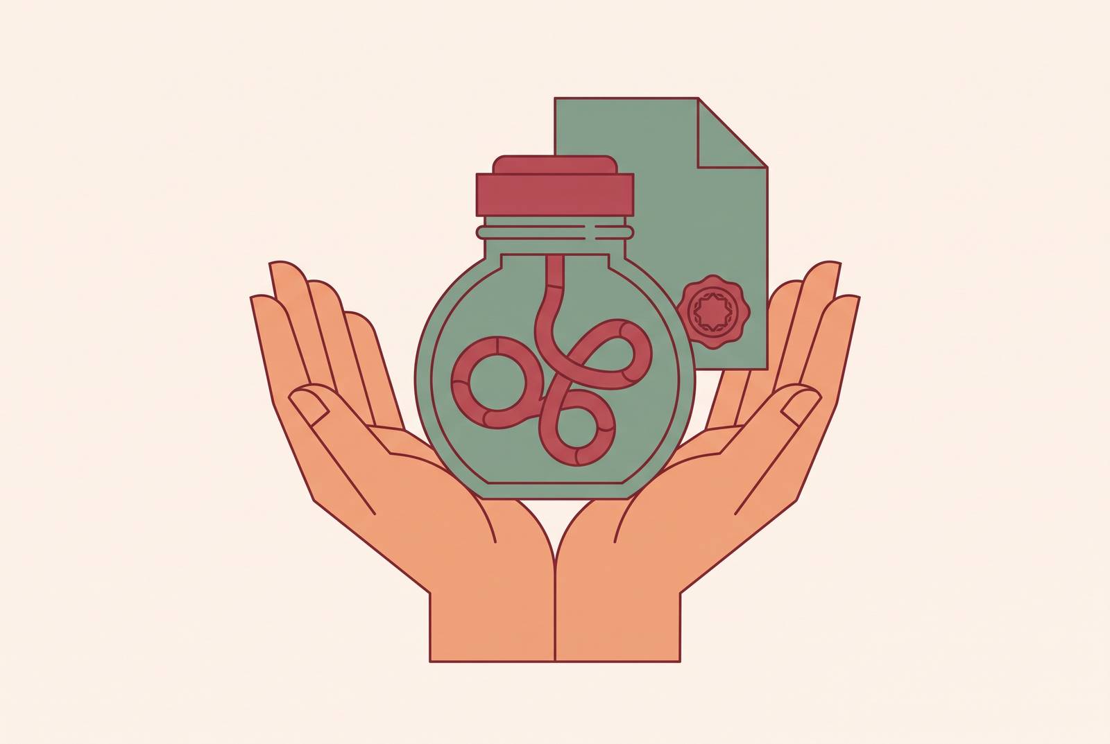 Cover illustration for “Tissue Ownership After Delivery Under Excised Tissue Doctrine”