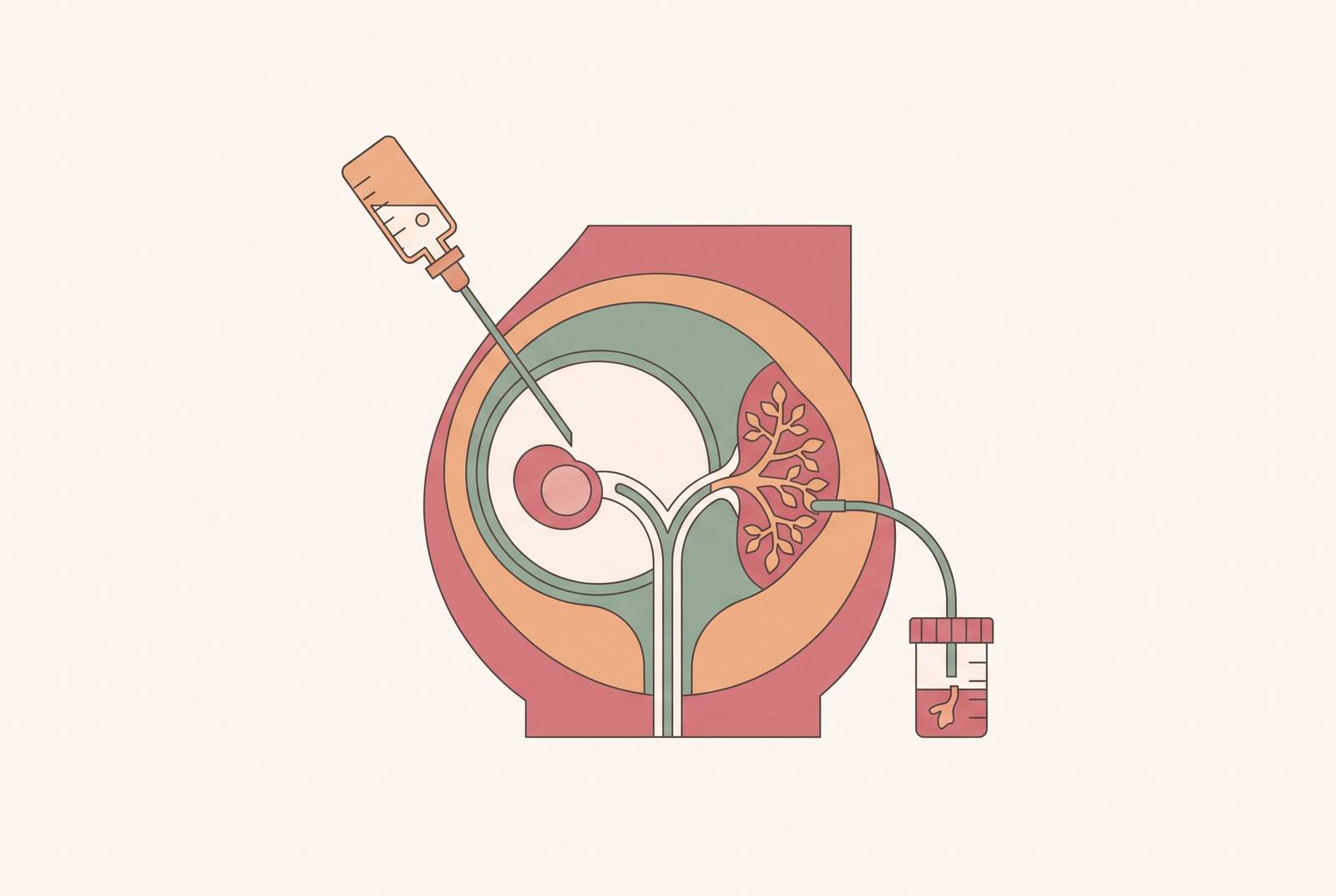 Cover illustration for “Amniocentesis vs Chorionic Villus Sampling Clinical Decision Criteria”