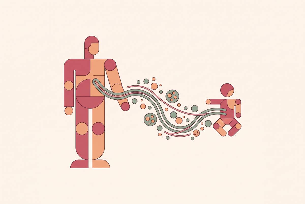 Cover illustration for “Haploidentical Stem Cell Transplant as an Alternative to Matched Donors”