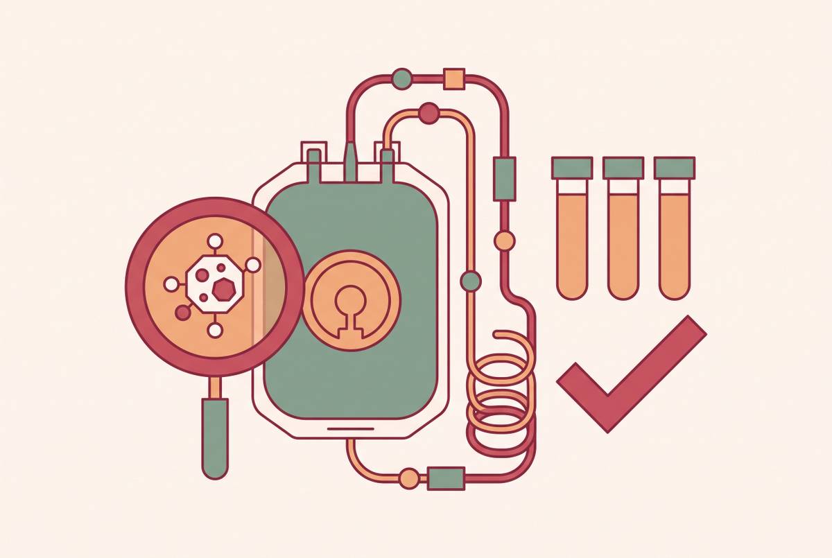 Cover illustration for “Cord Blood Unit Release Criteria and Quality Control Testing”