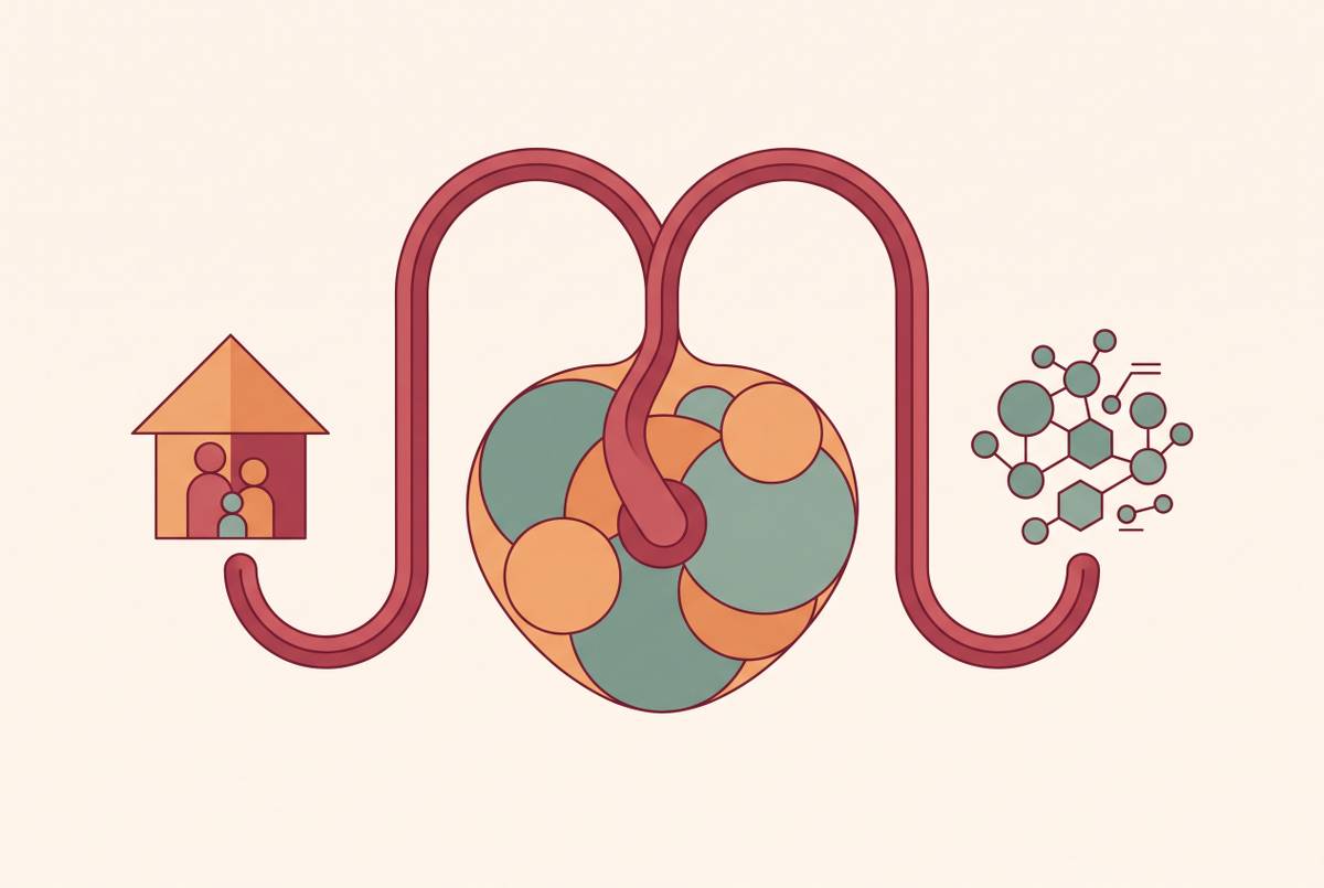 Cover illustration for “Storing Your Placenta for Your Own Family vs Donating It for Therapies”
