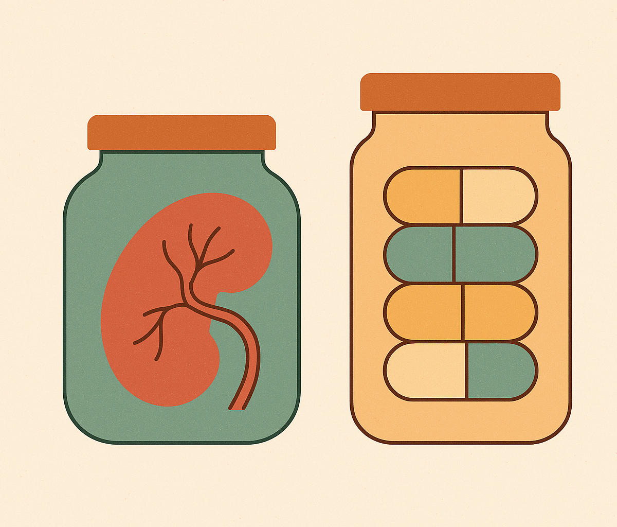 Cover illustration for “Placenta Encapsulation vs Placenta Banking: What Each Forecloses”