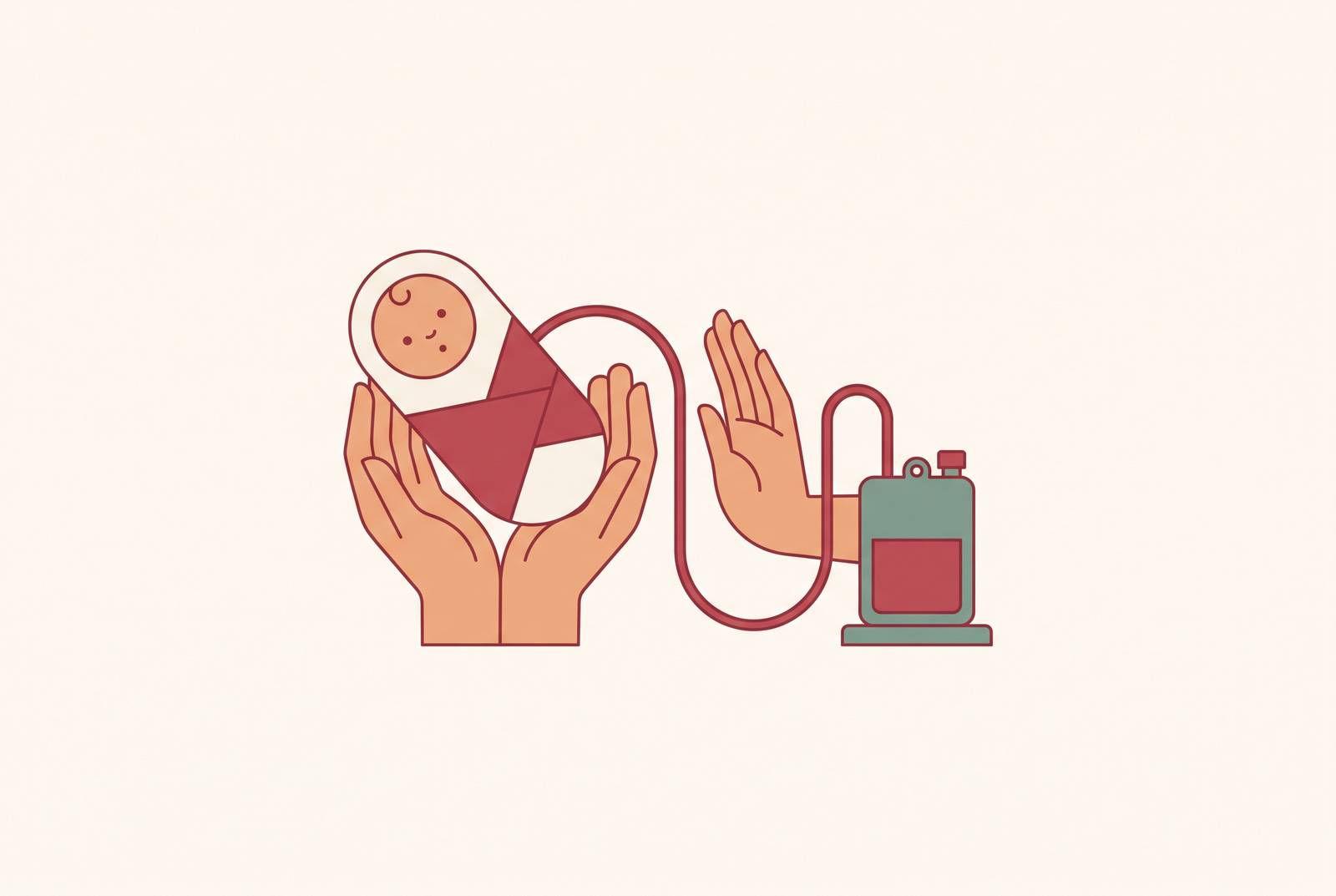Cover illustration for “Reasons Families Decline Cord Blood Donation at Birth”