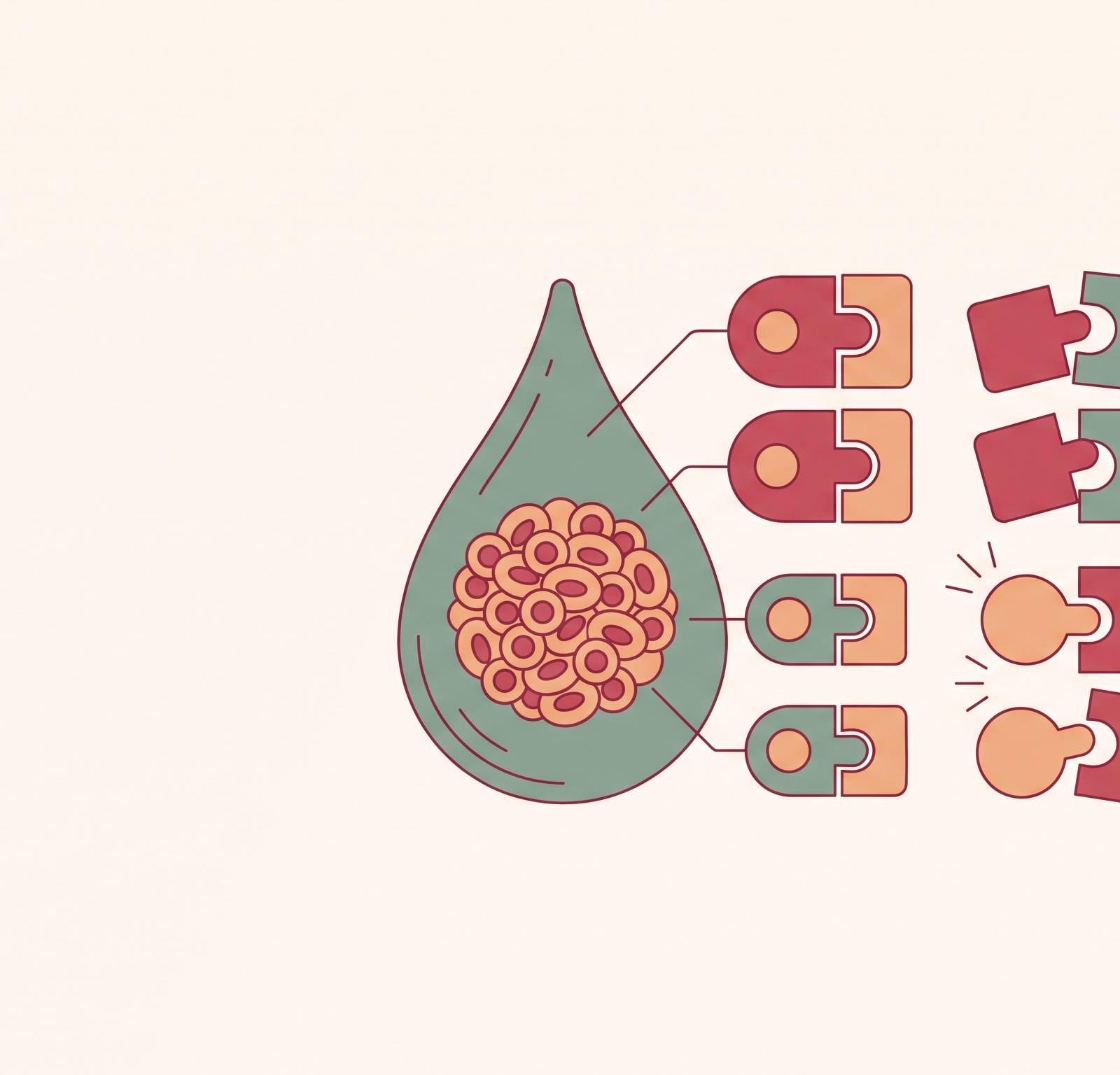 Cover illustration for “HLA Matching Thresholds for Cord Blood vs Bone Marrow Transplants”