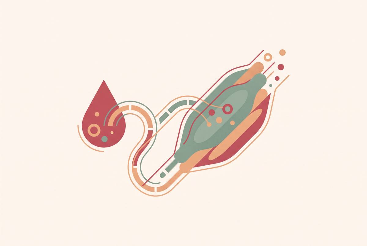 Cover illustration for “What Cord Blood Research Shows About Muscle Repair”