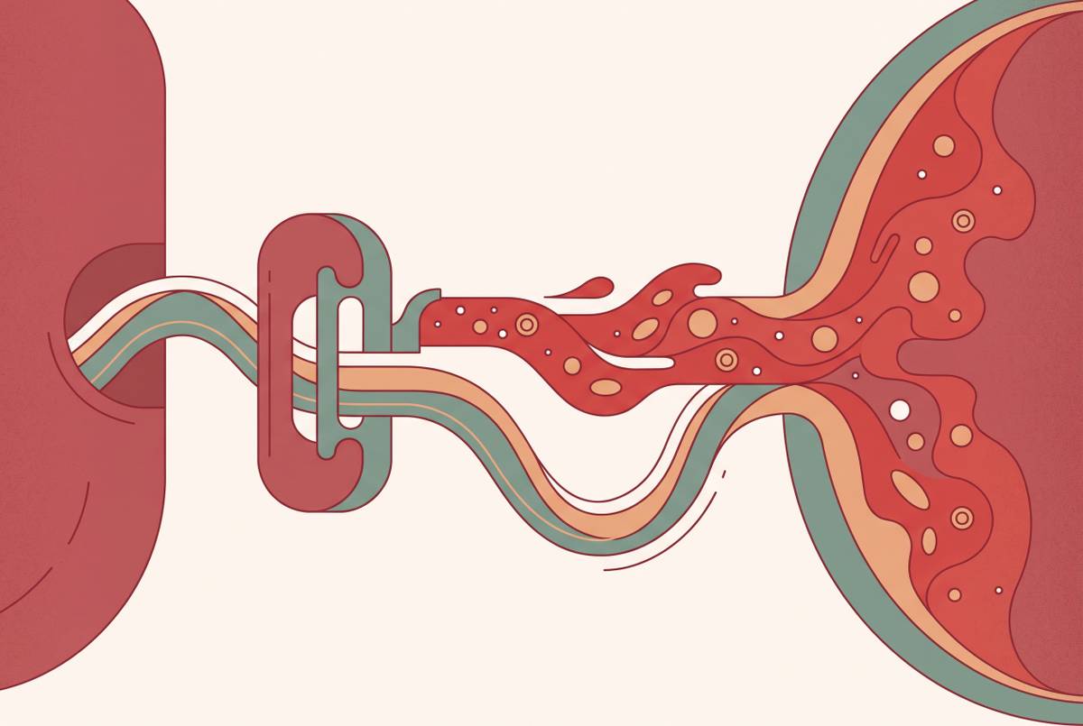 Cover illustration for “How Long to Delay Cord Clamping for Maximum Stem Cell Transfer”