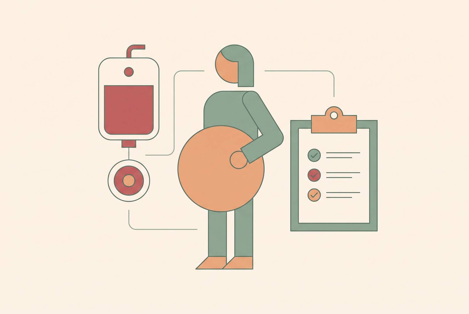 Cover illustration for “Public Cord Blood Bank Donation Eligibility Requirements”