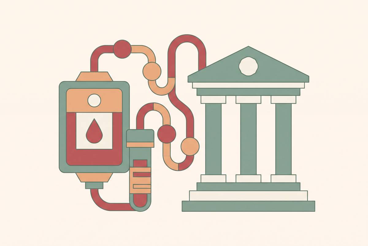 Cover illustration for “HR 5160 and Federal Cord Blood Banking Legislation”