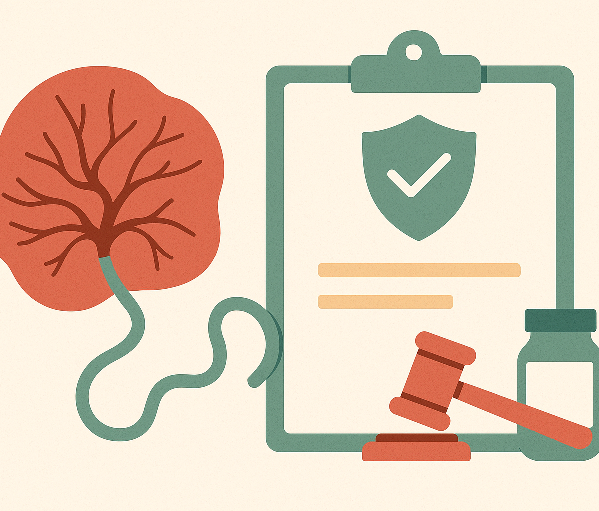 Cover illustration for “Regulatory Classification of Placenta-Derived HCT/P Products”