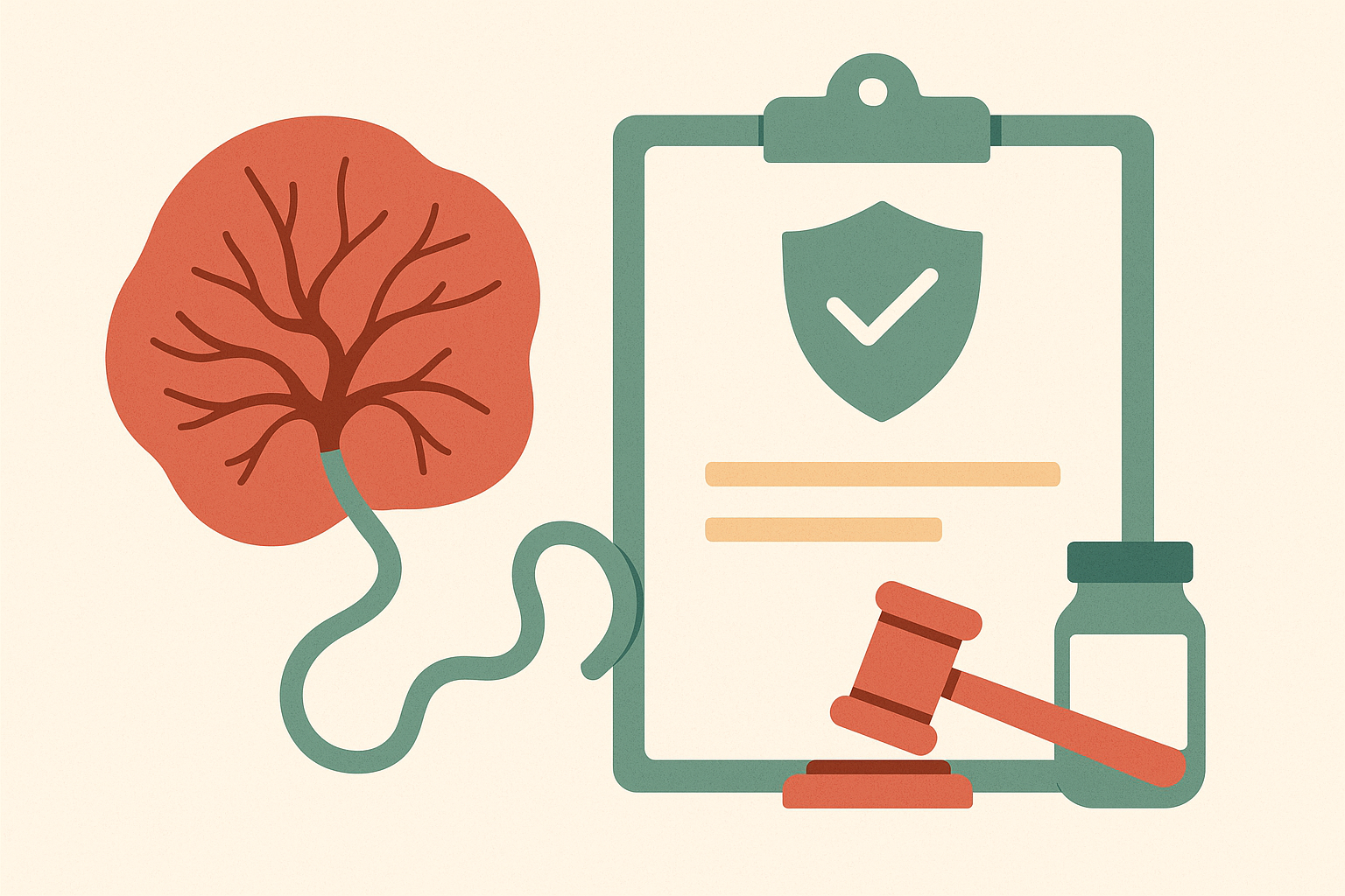 Cover illustration for “Regulatory Classification of Placenta-Derived HCT/P Products”