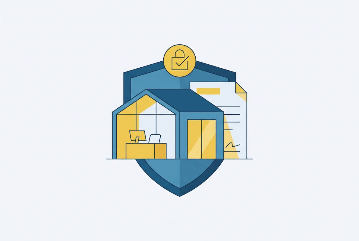 Cover illustration for “Commercial Lease Insurance Requirements for Startup Office Space”