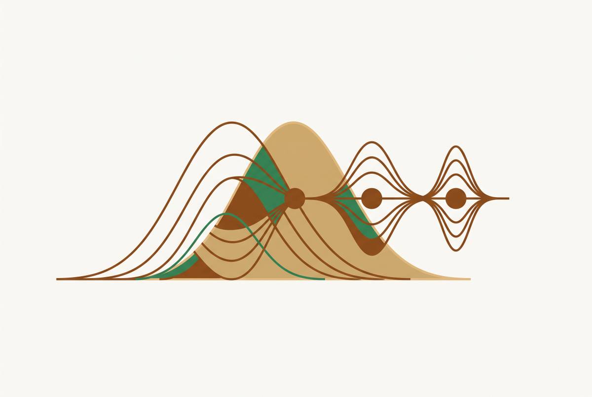 Cover illustration for “Bayesian vs Frequentist Uncertainty in Sequential Decision Making”