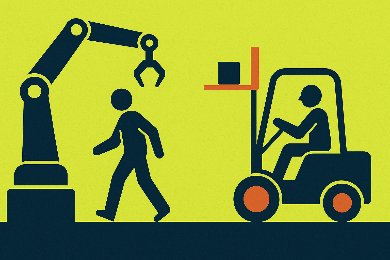 Cover illustration for “Labor Displacement vs. Labor Redeployment in Automated Factories”