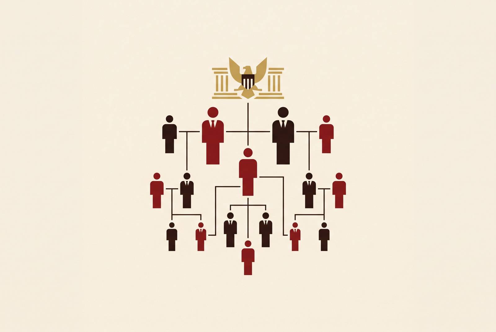 Cover illustration for “Bush Dynasty Presidential Politics and Family Network”