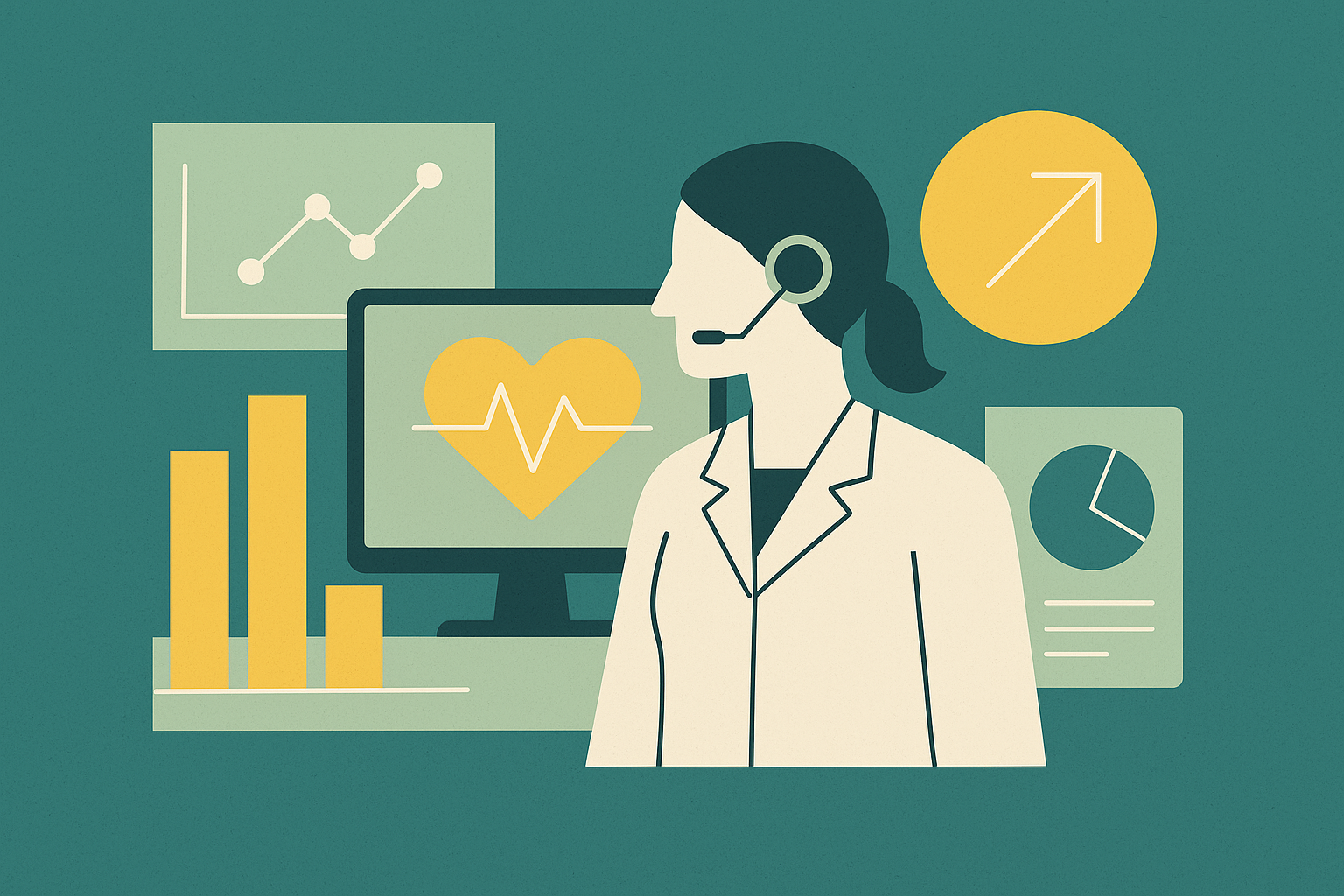 Cover illustration for “Performance Metrics for Telehealth Clinic Operations”