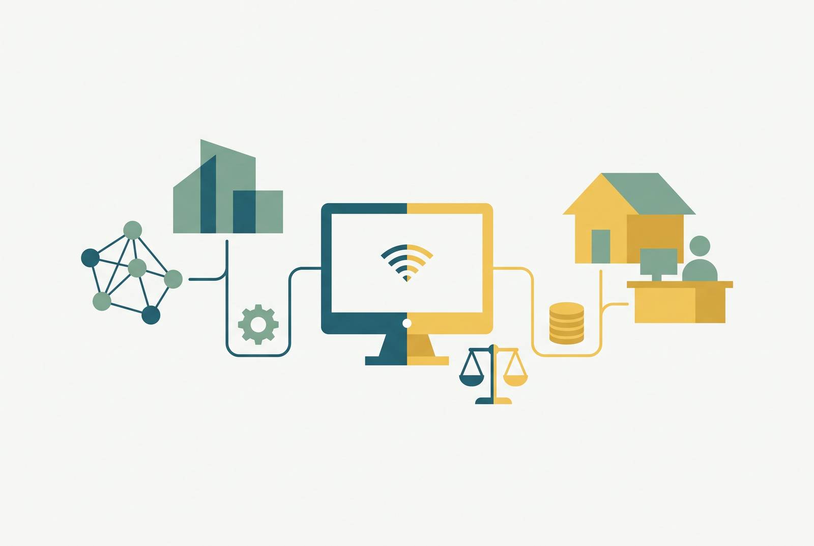 Cover illustration for “Outsourcing Medical Billing vs. In-House Billing for Telehealth Practices”