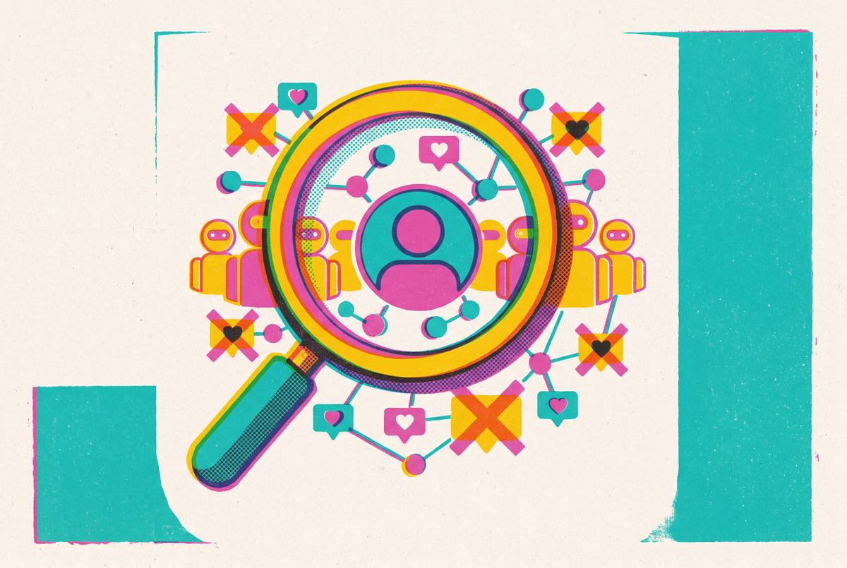 Cover illustration for “Influencer Fraud Detection Technology in 2024 and Beyond”