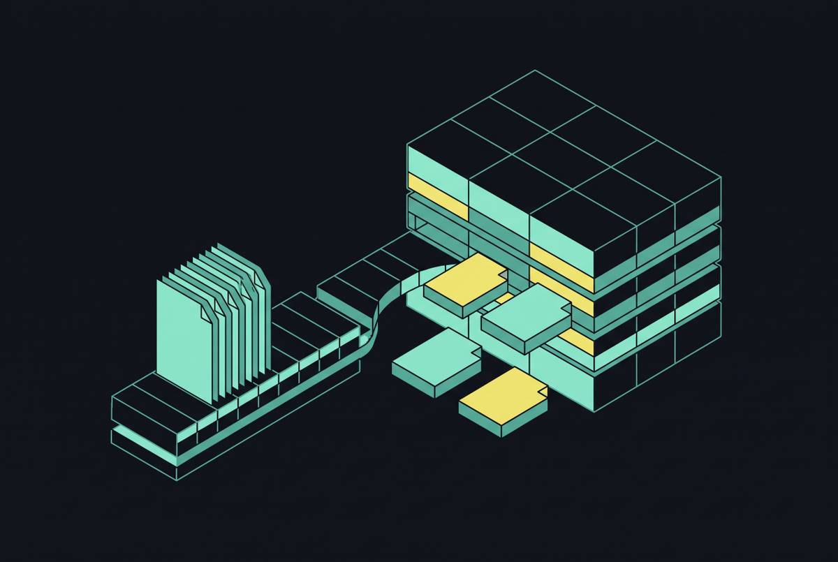 Cover illustration for “Incremental Ingestion and Index Updates for Changing Document Sets”