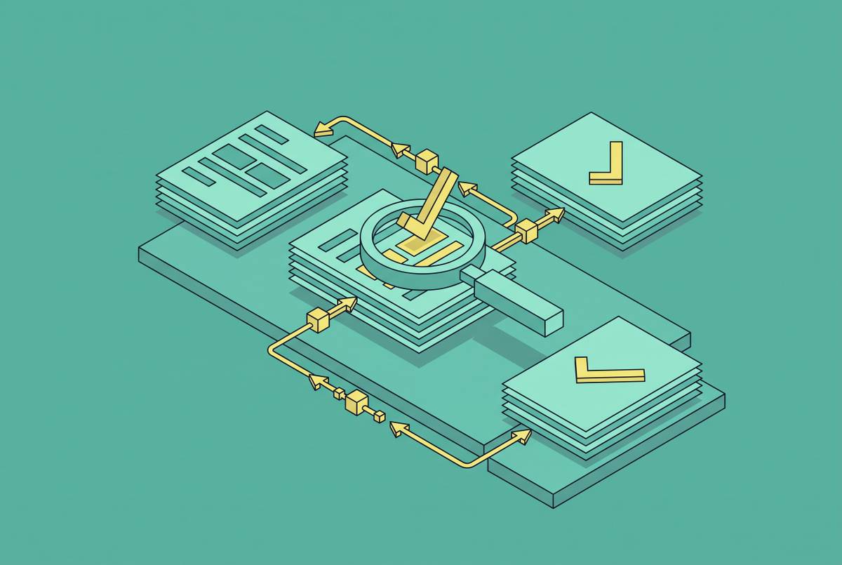 Cover illustration for “Human-in-the-Loop Annotation Quality Control for Document AI”