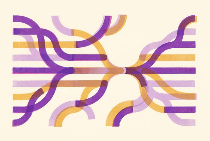 Cover illustration for “Merge Conflict Resolution Across Parallel Agent Worktrees”