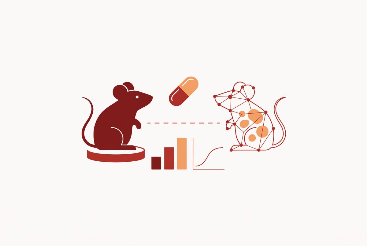 Cover illustration for “Digital Twins in Preclinical Drug Efficacy Modeling”