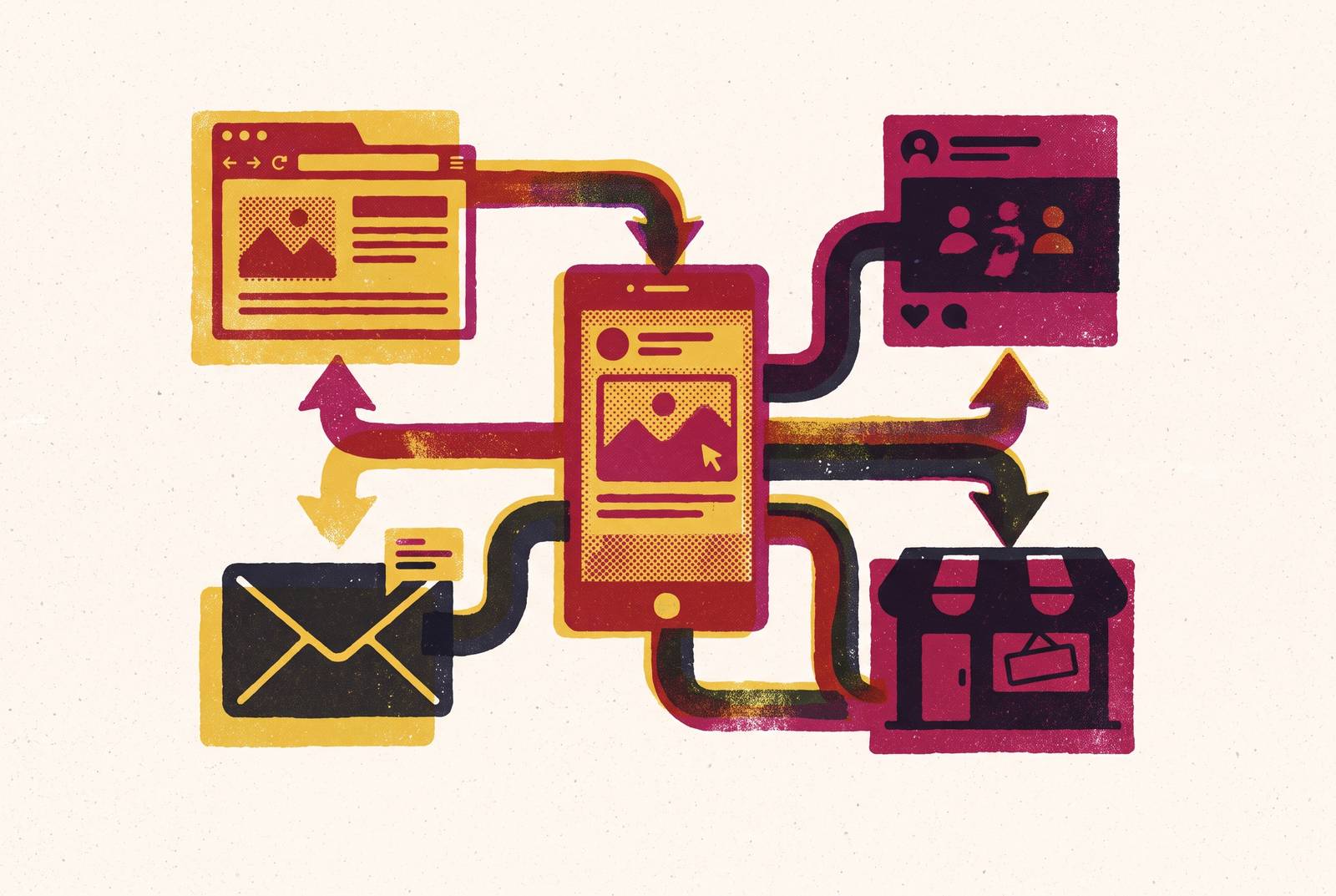 Cover illustration for “Repurposing Creator Content Across Owned Brand Channels”