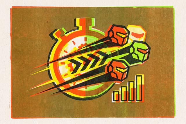 Cover illustration for “Speed Benchmarking Methodology for Coding Agents”