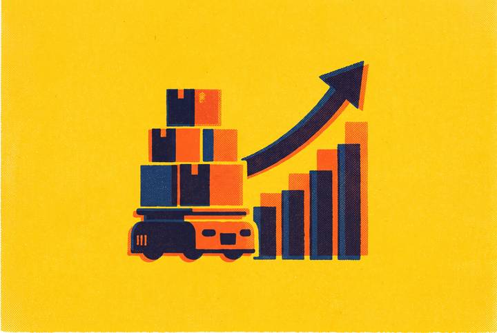 Cover illustration for “ROI Calculation Framework for Warehouse Robot Projects”