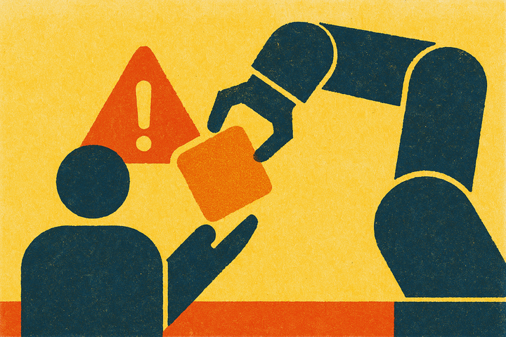 Cover illustration for “Cobot Safety Standards ISO 10218 and ISO TS 15066 Explained”