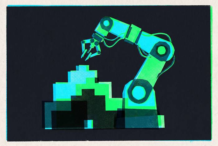 Cover illustration for “Surgical Robot Adoption Rates Across Hospital System Tiers”