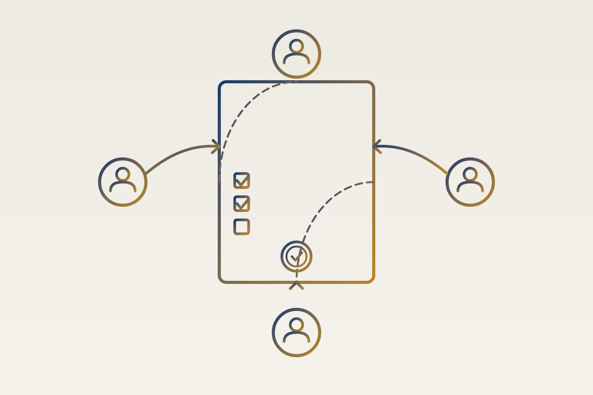Cover illustration for “Policy Attestation Tracking in Multi-Entity Organizations”