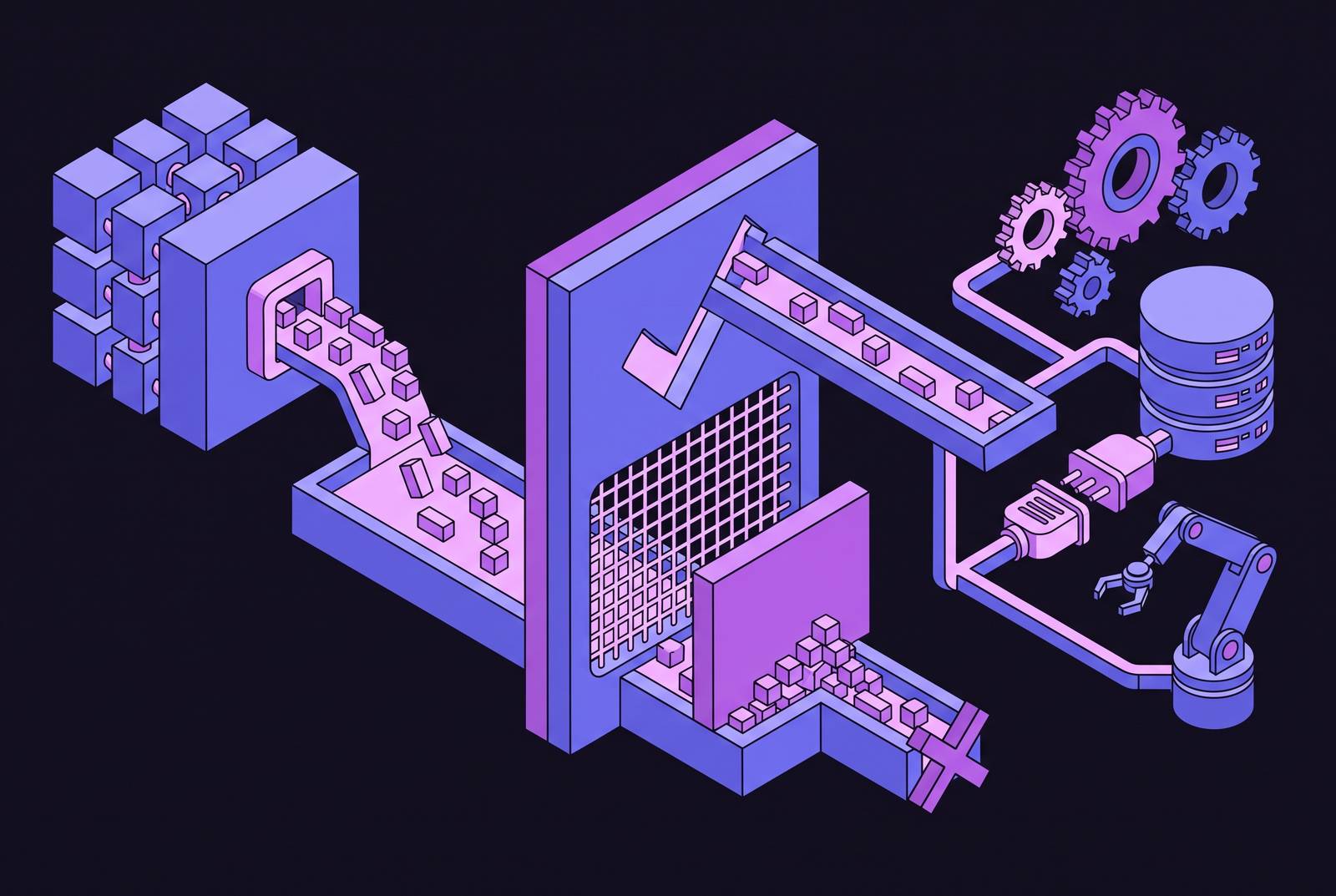 Cover illustration for “LLM Output Validation Before Downstream Action Execution”